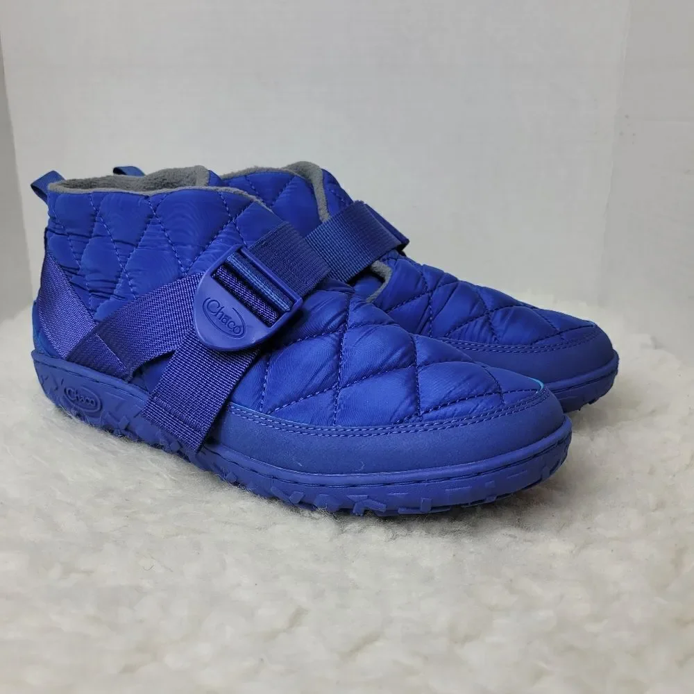 Chaco Mens Ankle Boots Size 10 Ramble Puff  cobalt Blue